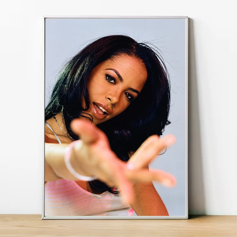 American Singer A-Aaliyah Poster Wall Decoration for Home Decorations for the Room Canvas Decorative Paintings Decor Art Posters