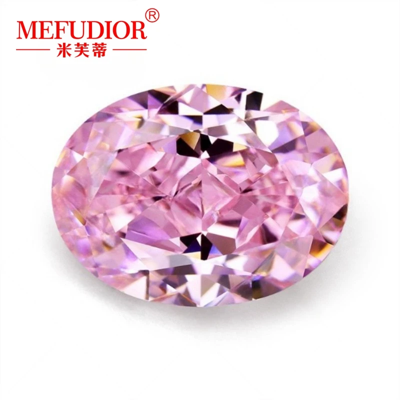 

Бледно-розовый Овальный алмаз овальной формы 3EX Cut 5*7 мм-13*18 мм имитация алмаза Свободный Камень для маркировки ювелирных изделий