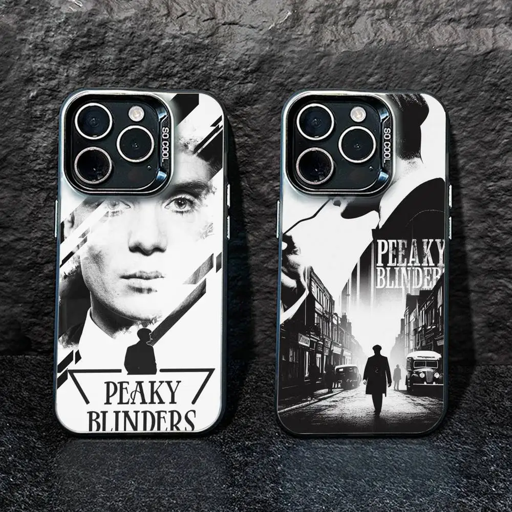 

Peaky Blinders TV Cool Phone Case For iPhone 17,16,15,14,13,12,Pro MAX Black Matte Shockproof Cover
