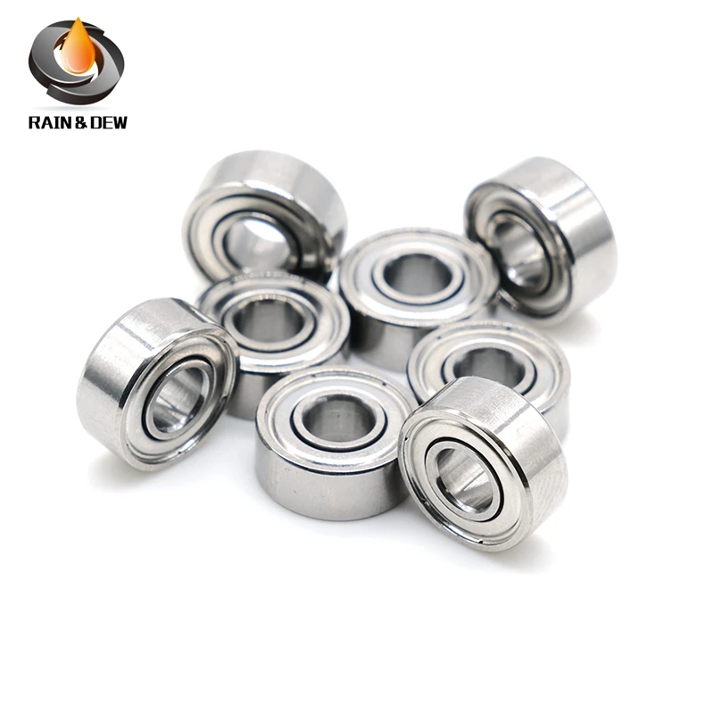 10Pcs MR105ZZ ABEC-9  Handle Bearings 5X10X4mm High Speed Handpiece Bearing MR105 ZZ Nail Ball Bearing