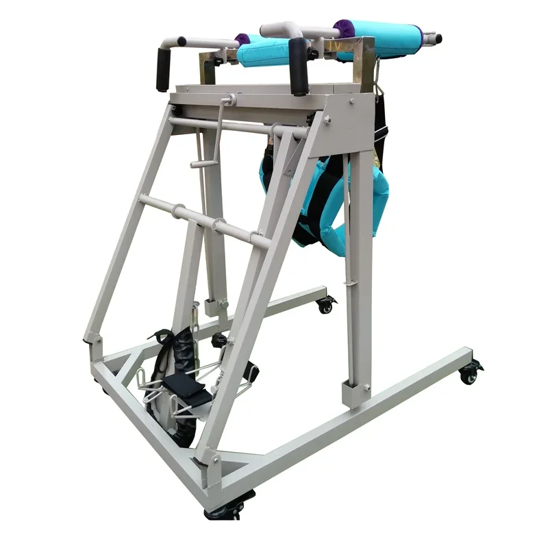 Customizable hand lift stand walker stroke hemiplegia rehabilitation training equipment lower limb walking assistance