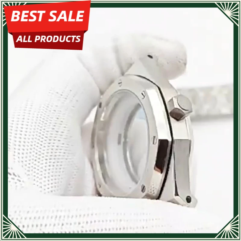 42MM octagonal modified case accessories for movement 2813 8215 NH35 NH36