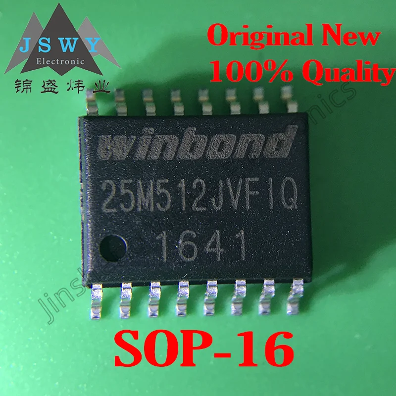 

(5-10PCS) W25M512JVFIQ Silkscreen 25M512JVFIQ SOP-16/SPI/64Mb/Serial Flash Chip/Imported/Original/In Stock/Quick Shipment