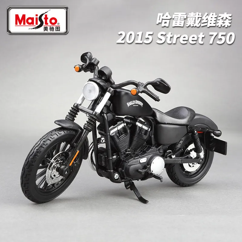 Genuine Maisto Cars Toys For Collector 1:12 Harley Motorcycle Davidson Model, Harley 883 Simulation Alloy Motorcycle Original Li