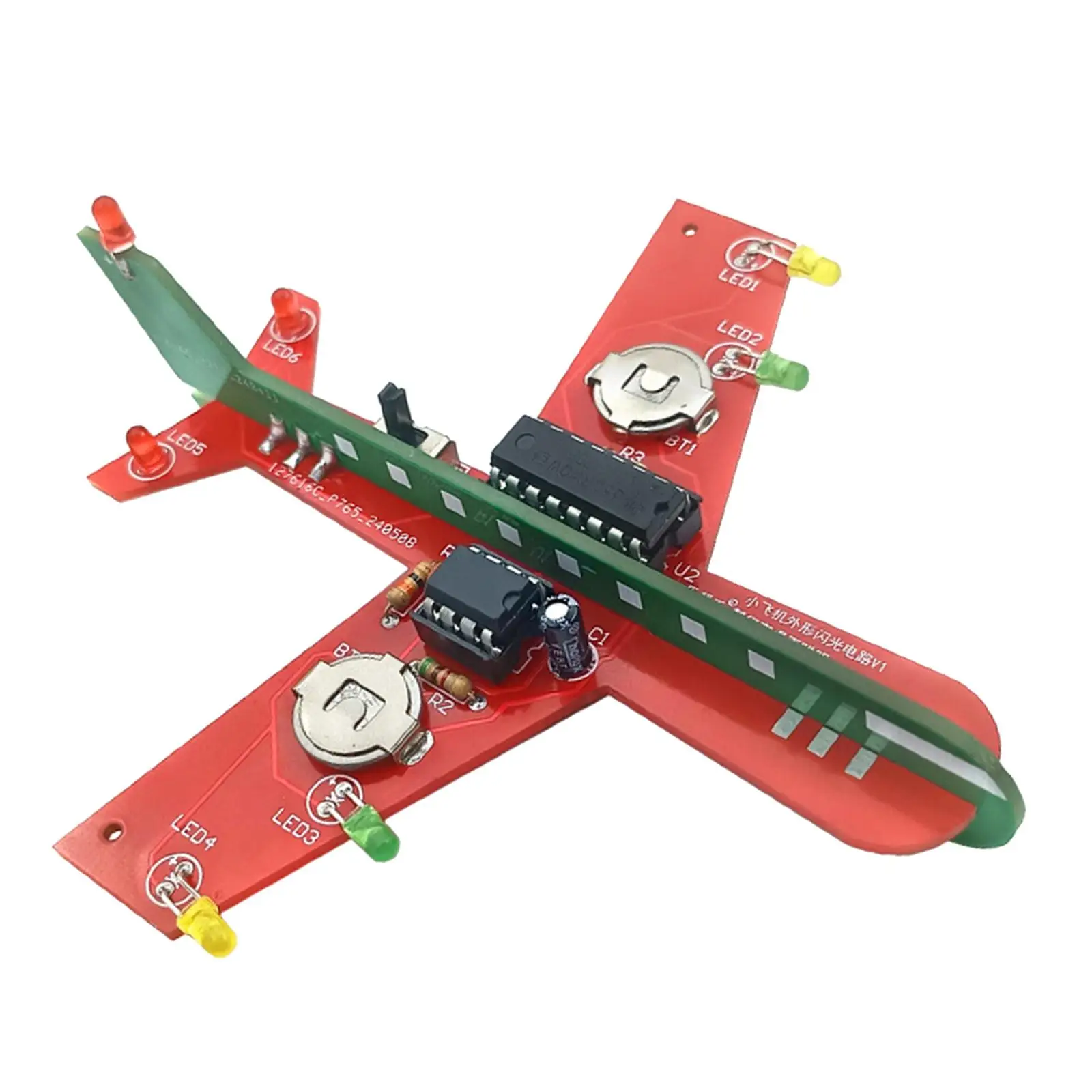 Electronic DIY Soldering Practice Circuit Board Assembly Set Practical Airplane