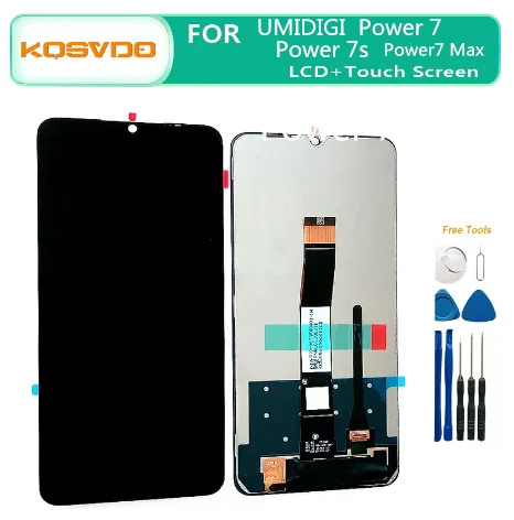 

6.7" Original For UMIDIGI Power 7 LCD Display Touch Screen Replacement Tested Well For Power 7 Max / Power 7s / LCD Screen+tool