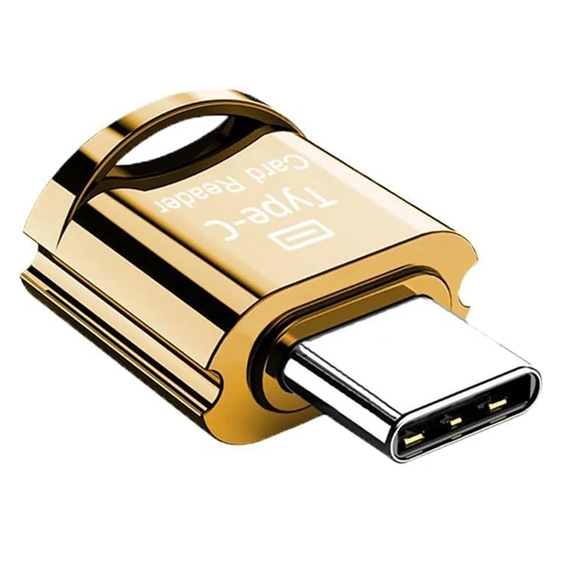 USB C Micro-SD Card Reader Portable OTG Memory Card For Mac Windows,Laptops 3Piece