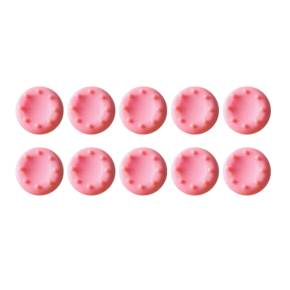 10PCS Non-slip Silicone Game Joystick Thumbstick Thumb Stick Grip Caps for PS5/PS4/PS3/Switchpro Game Controller Accessory view 4