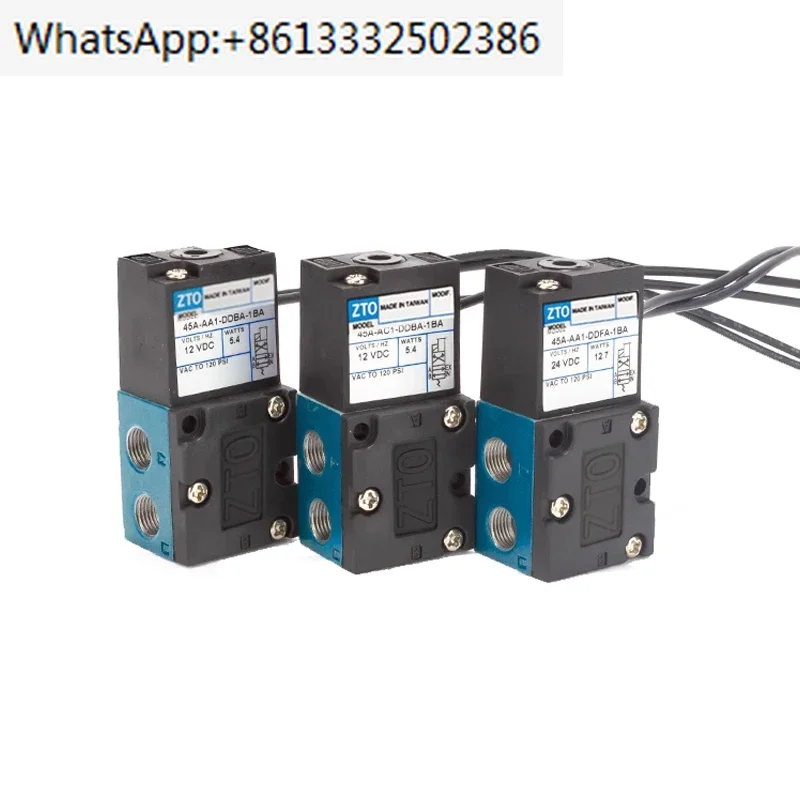 

45A 4 Way 5 Way High Frequency Solenoid Valve 45A-AA1-DDAA-1BA/DDFA/DDBA/DDAA Marking Dispensing Machine Valve