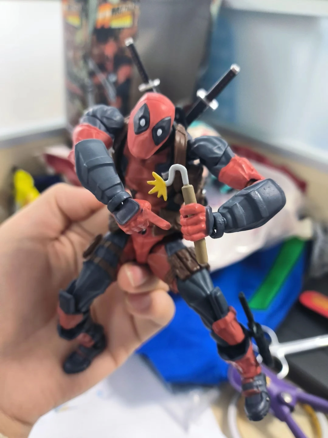 IN MAGAZZINO Arkham Fabbrica X-MAN DeadPool 2.0 Incredibile Yamaguchi Kaiyodo Anime Action Figures Figurine Ko PVC Statua giocattoli Modello
