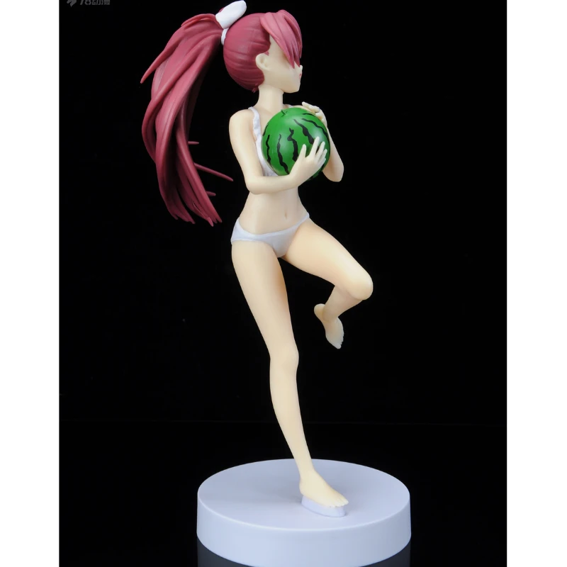 In Stock Original Bandai BANPRESTO EXQ Sakura Kyouko Swimsuit ver. Action Figure Animation ToyGift Model Collector Anime Hobby