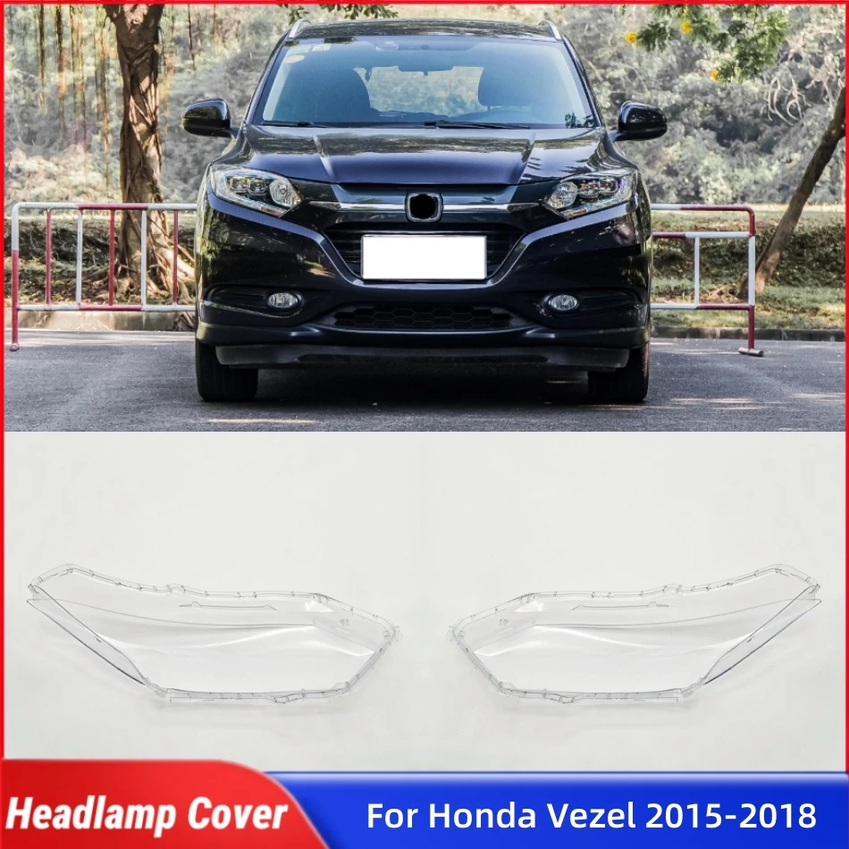 

For Honda Vezel 2015 2016 2017 2018 Car Accessories For Cars Front Lamp Glass Glass replacement