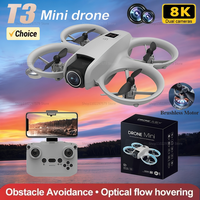 NEW Drones T3 MINI GPS 8K Professional HD 180° Dual Cameras 5G WIFI Brushless Motors Obstacle Avoidance FPV Quadcopter Toy Gifts