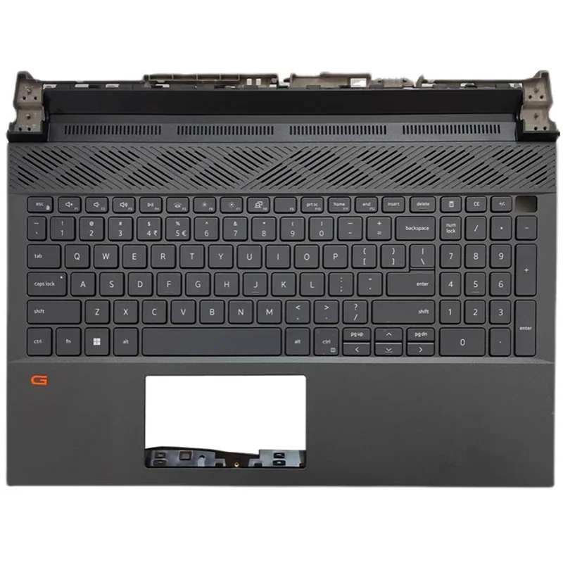 

New For Dell G15 5520 5521 5525 Laptop Palmrest Case Keyboard US English Version Upper Cover