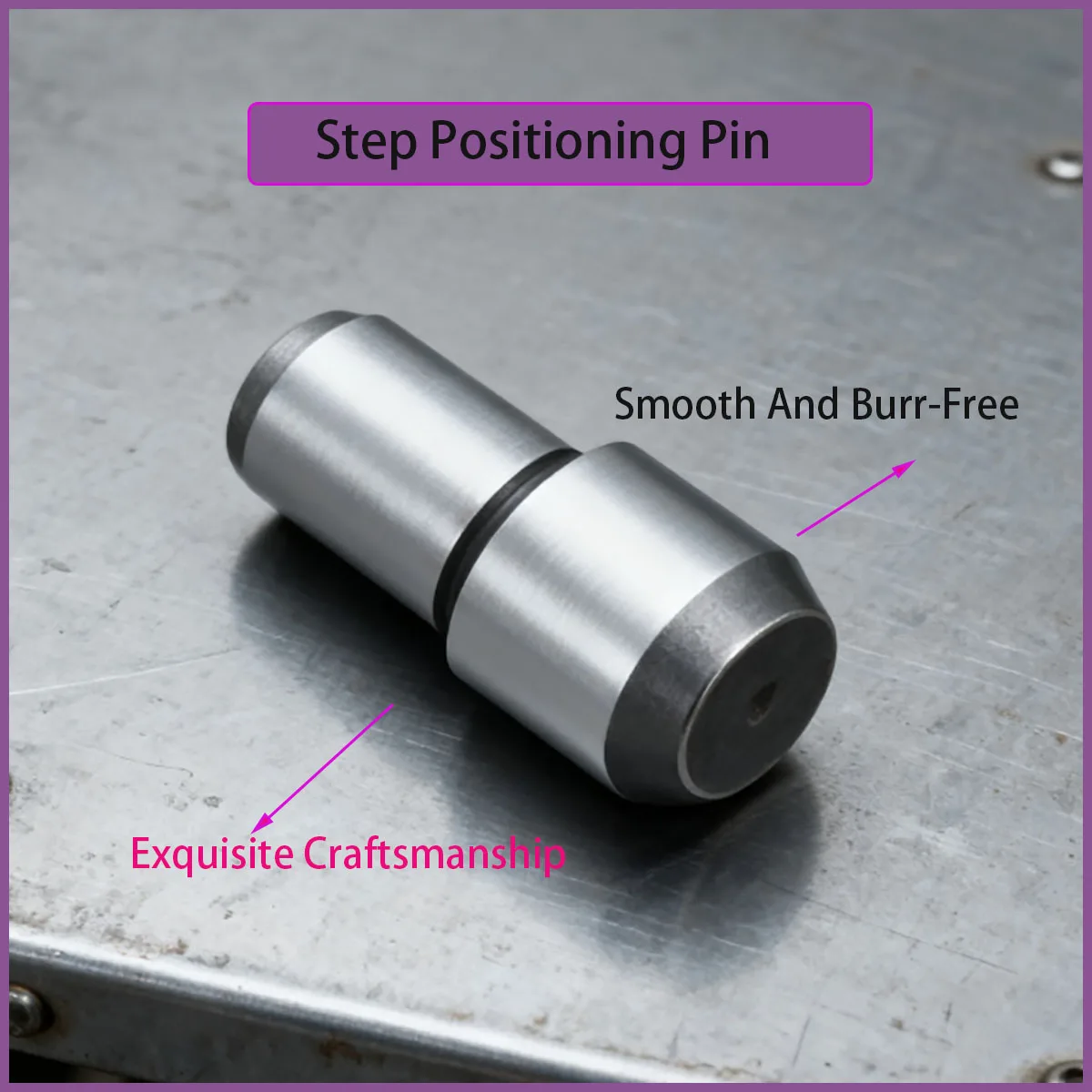 

High Hardness H-Type Pin Fastener Big Head Cone Angle Pressed Into Standard Step Positioning Pin Precision Locating Fastener