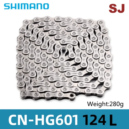 SHIMANO Deore 105 SLX HG601 HG600 M7000 R7000 Cadena de bicicleta de montaña de 11 velocidades CN-HG601 MTB bicicleta de carretera 5800 cadenas 11V