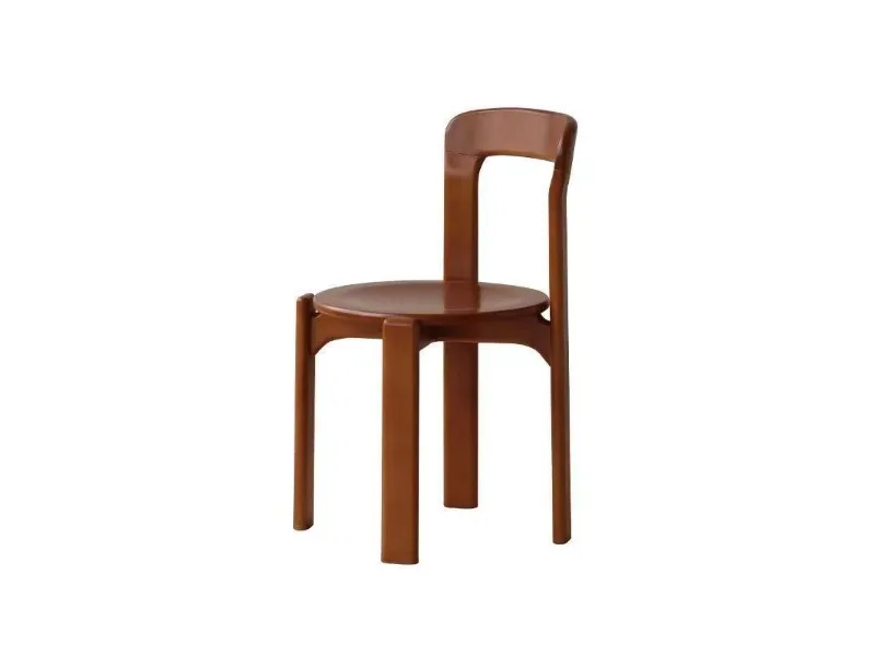 

Medieval solid wood home chair backrest makeup stool balcony backrest color