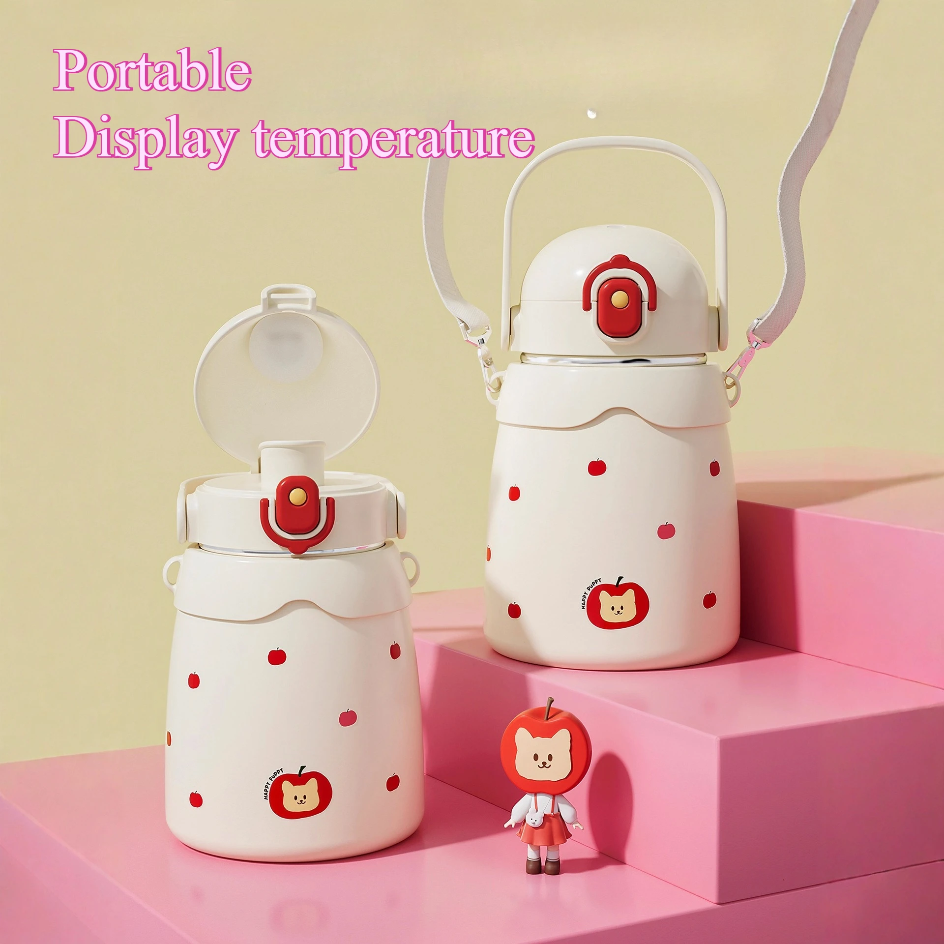 Vacuum Flasks Thermoses Baby Safe Temperature Display Warmer Bottle 316 Stainless Steel Milk Formula Infant Feeding Professional
