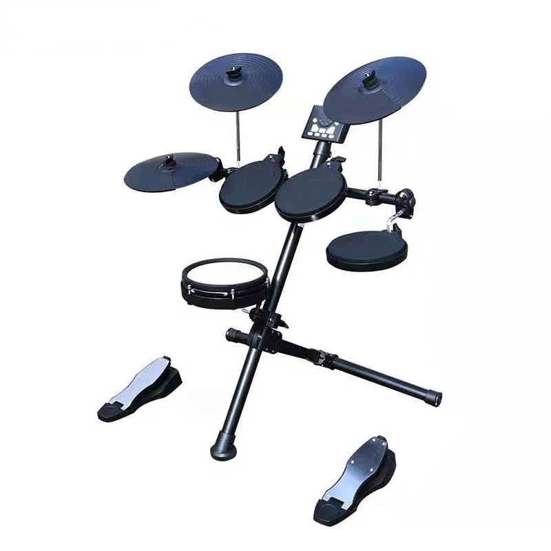 DD7 Portable Electronic Drum For Adults And Children Beginners, Universal Stand Drum, Electronic Jazz Drum