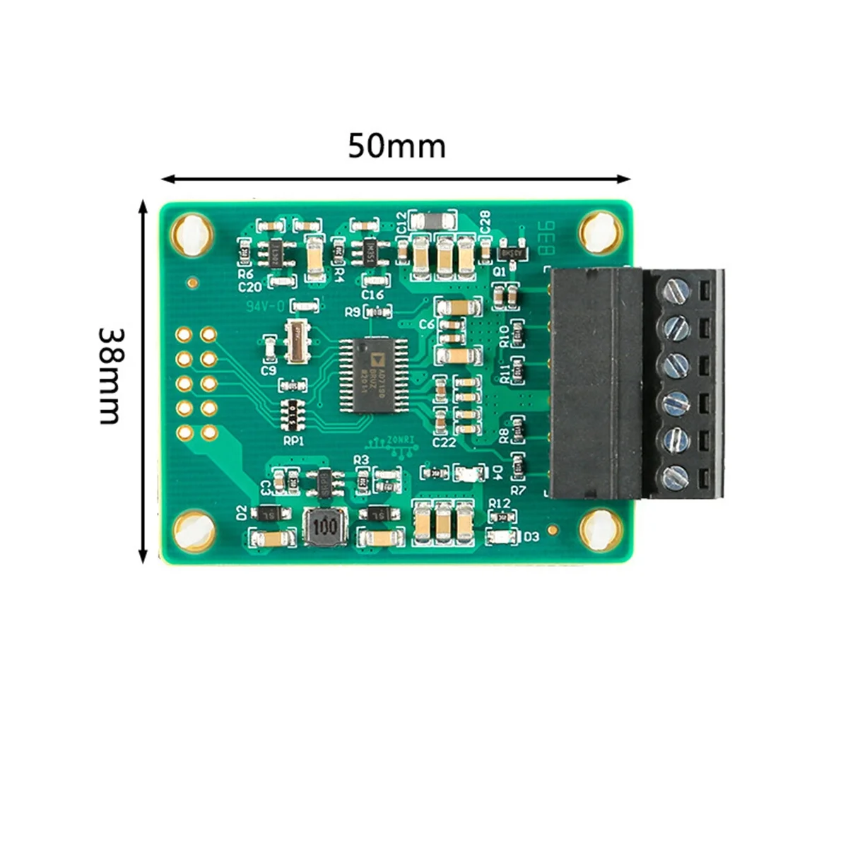 高精度の反転取得モジュール、圧力取得ボード、ad7190 adc、24ビット