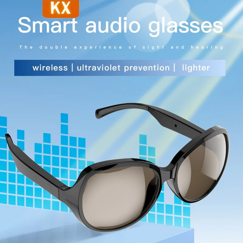 Occhiali polarizzati Stereo da uomo IPX4 impermeabili comodi da indossare cuffie Bluetooth senza fili parasole Smartglasses bicicletta eccitato