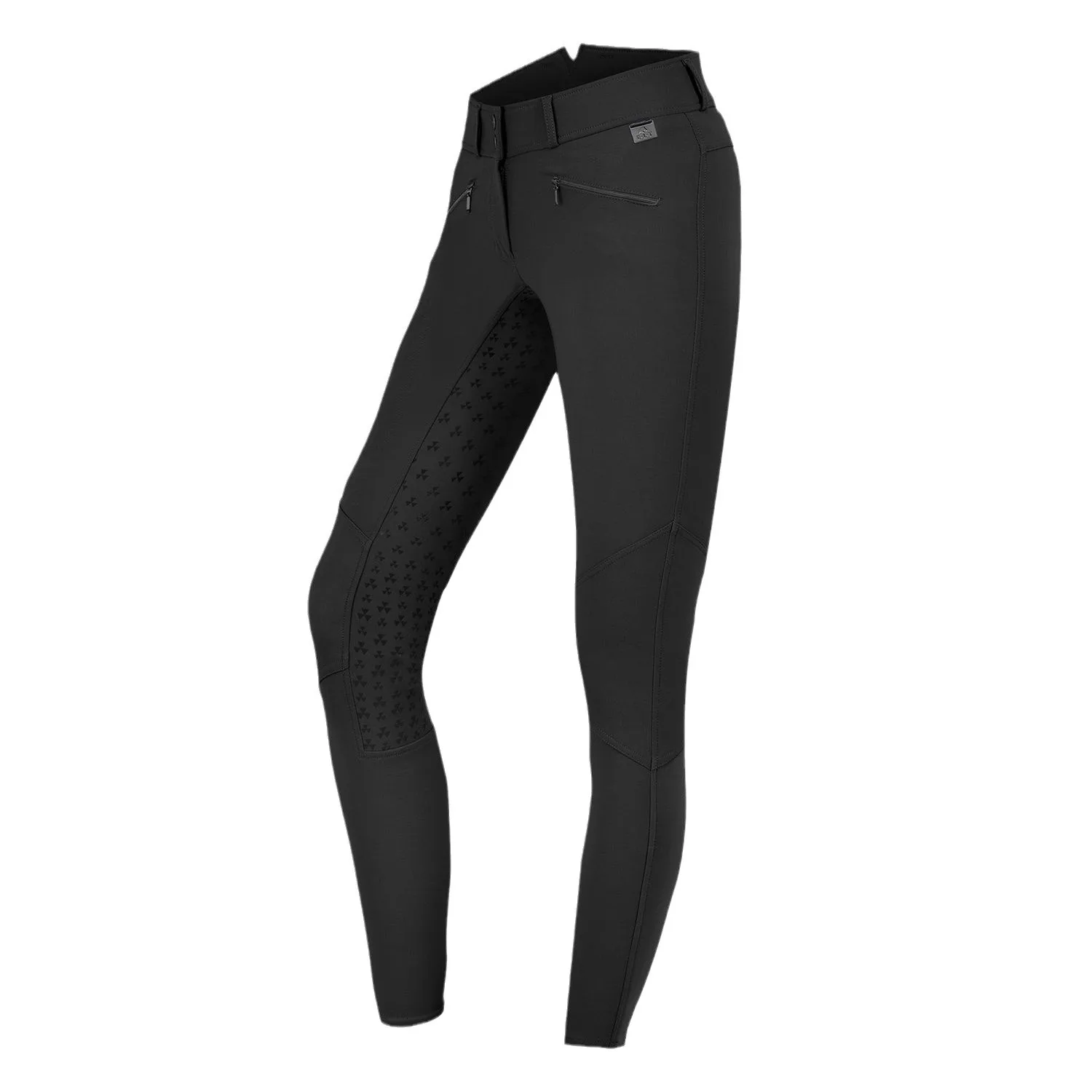 

Women's Horse Riding Pants Full Seat Silicone Fashion Equestrian Breeches Horseback Schooling Tights Zipper Pockets