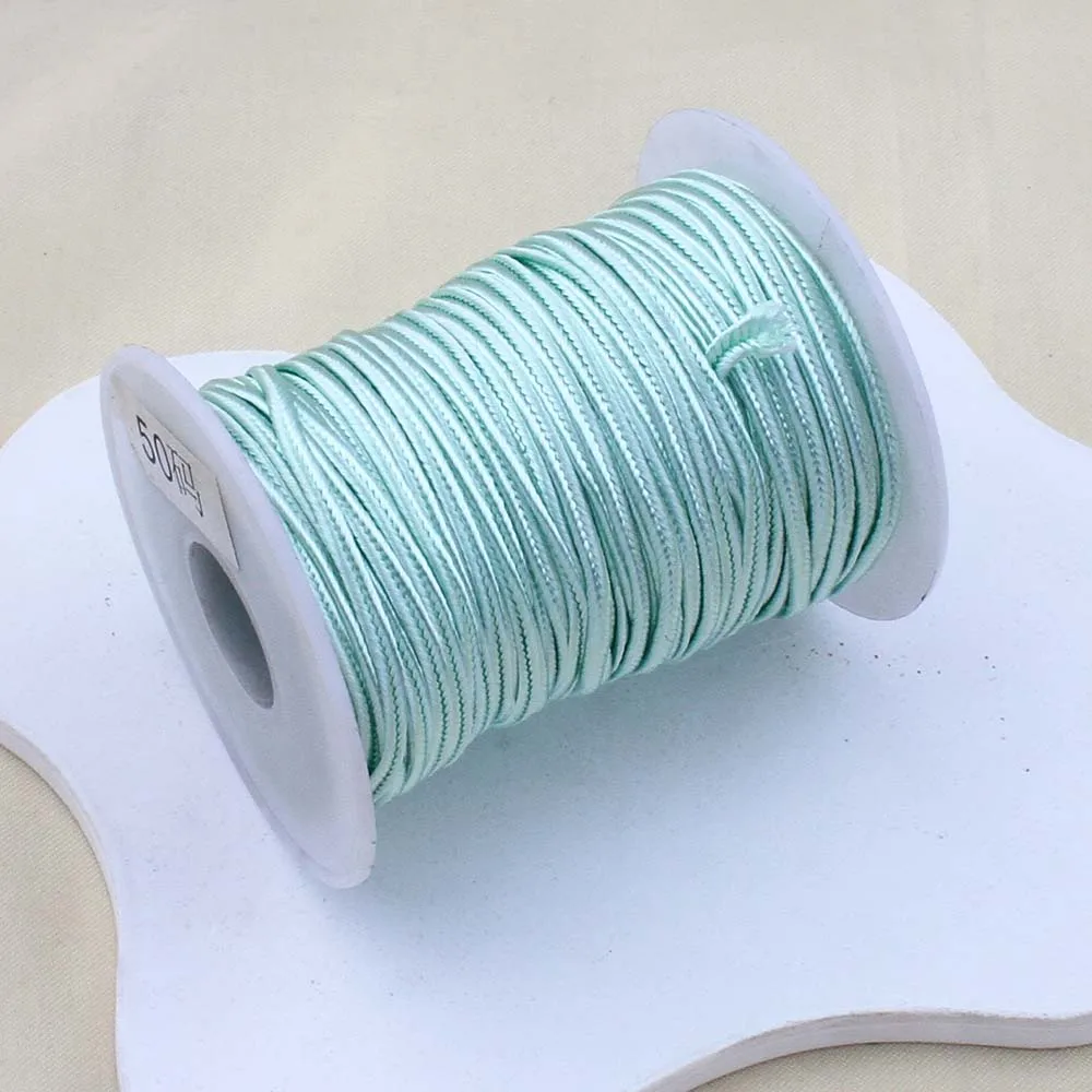 1 Spool 3x1mm Milan Thread Braided Cord Twine Beading Threads Adjustable Rope Bracelets Necklace Jewelry Making Accessories