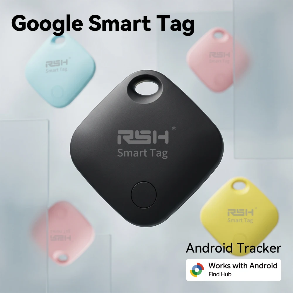 Android Remote Tracker-Portable Global Anti-lost Device for Google's Find Hub App Keys Finder Smart Tag for Pixel Xiaomi Vivo