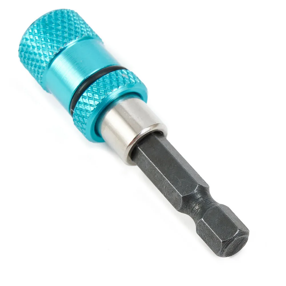 Bit Magnetic Drywall Drill Hex Shank Holder 1 pc Chuck Adapter Kit Release Extension Socket Screwdriver Useful