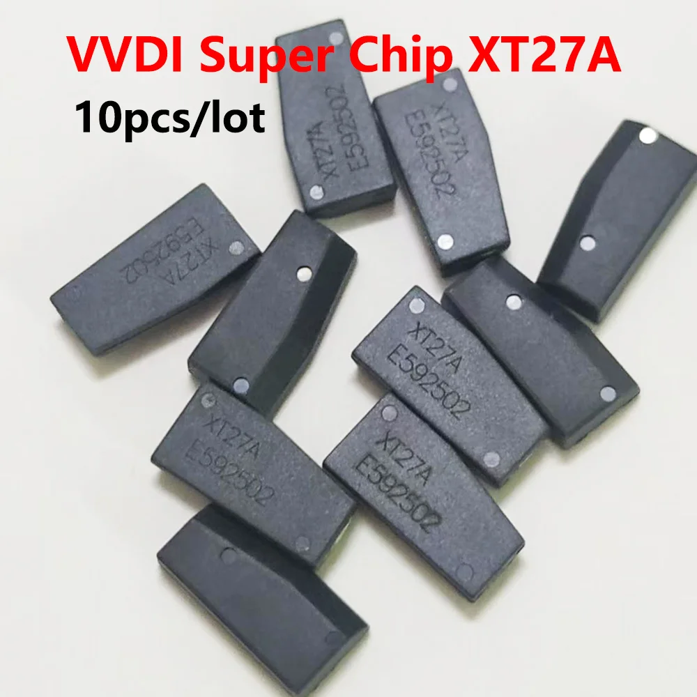 

10pcs/lot Xhorse VVDI Super Chip XT27A01 XT27A Transponder Support Rewrite For ID46/40/43/4D/8C/8A/T3/47 for VVDI Mini Key Tool