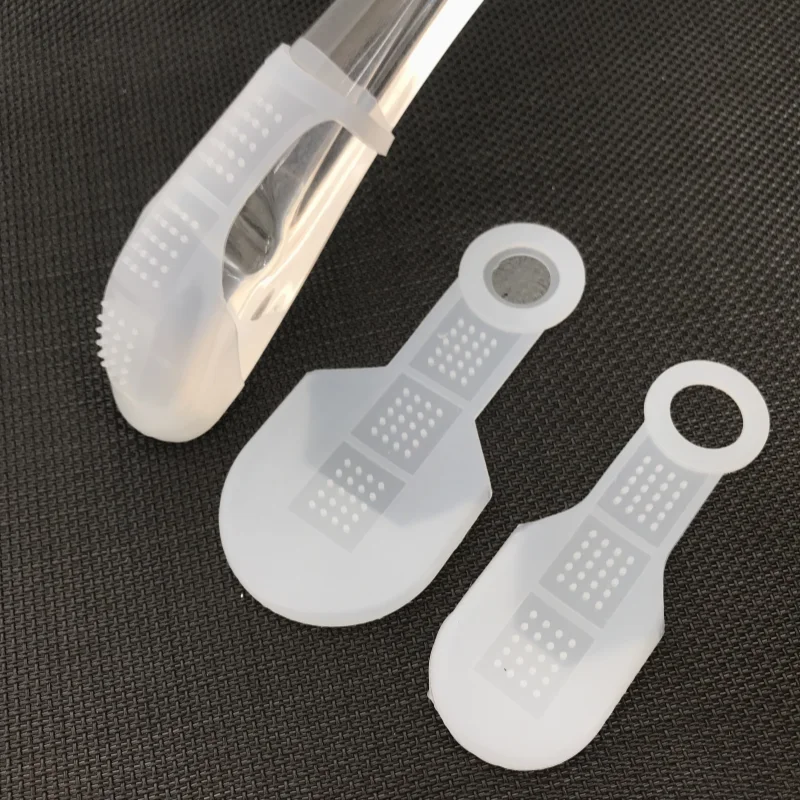 

20Pcs Acrylic Clothes Hanger Cover Baotou Clothing Store Wooden Clothes Hanger Anti-slip Strip Silicone Anti-slip Ring