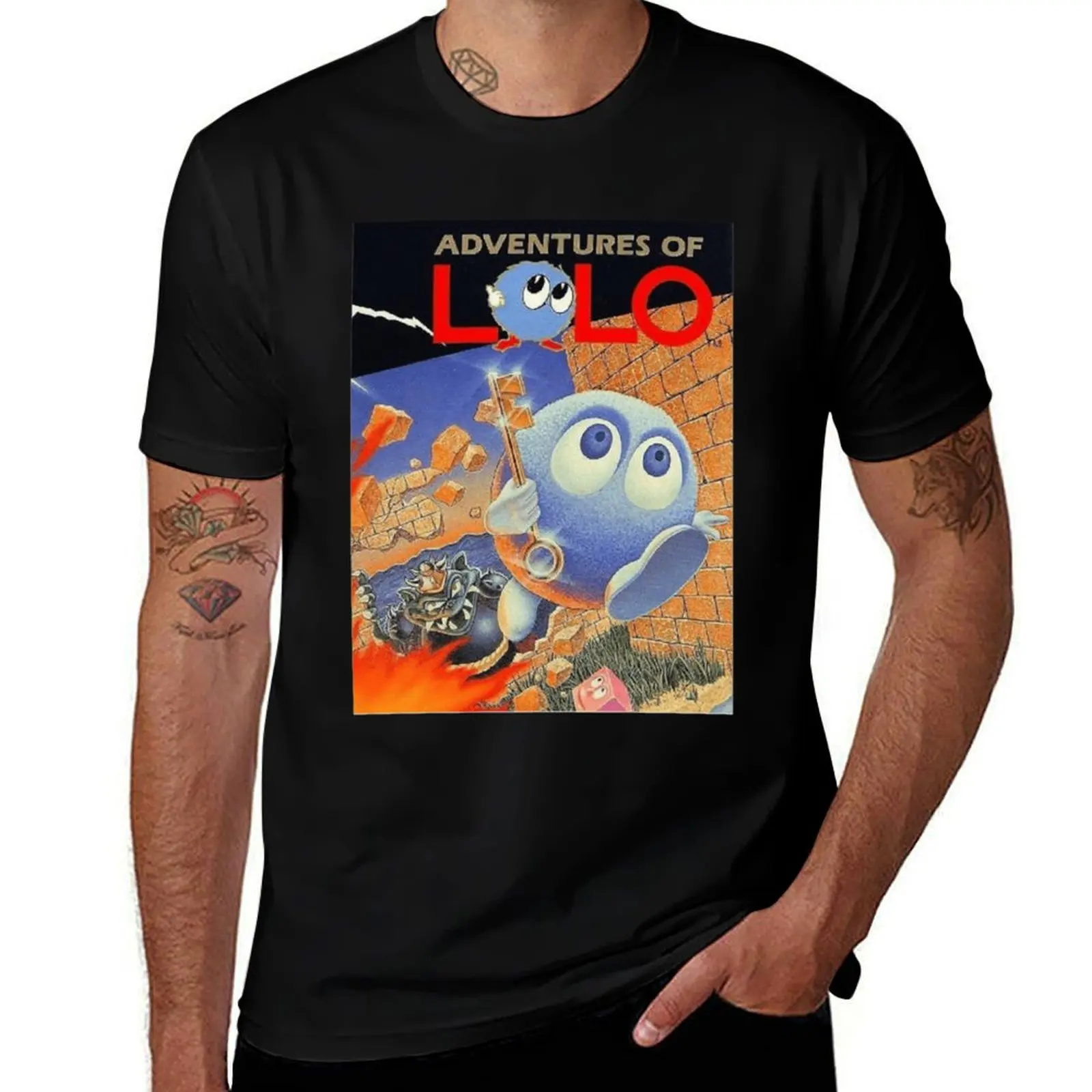 

Adventures of Lolo Classic T-Shirt essential t shirt t shirts for man cotton funny man t shirt graphic T-Shirt