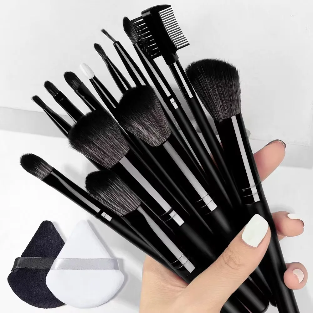 8/10/13 個メイクブラシセットプロフェッショナルソフトふわふわ人工毛メイクブラシキットファンデーションブラッシュアイシャドウ化粧品ツール