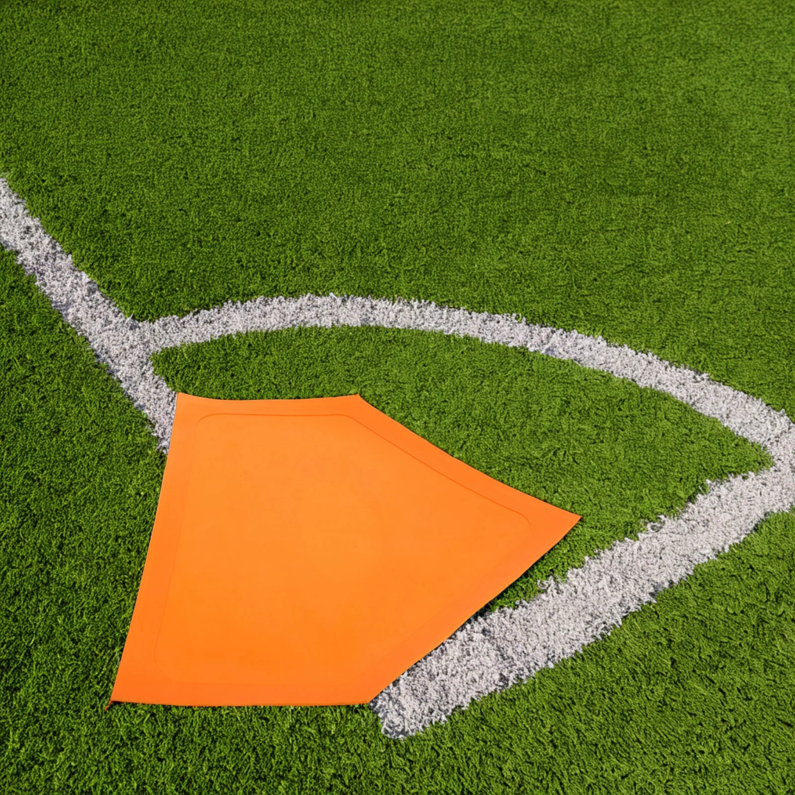 

1pc Baseball Home Plate Mat Portable Tpe Training Equipment For Pitching Hitting Practice Youth Softball Base Marker Flat Indoor