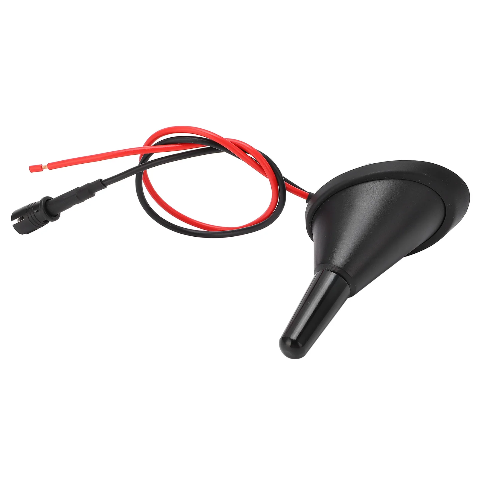 Car Roof Antenna  Compact Raku 2 Base Amplifier Kit Metal ABS Practical Stable Performance Short Type for Automobiles