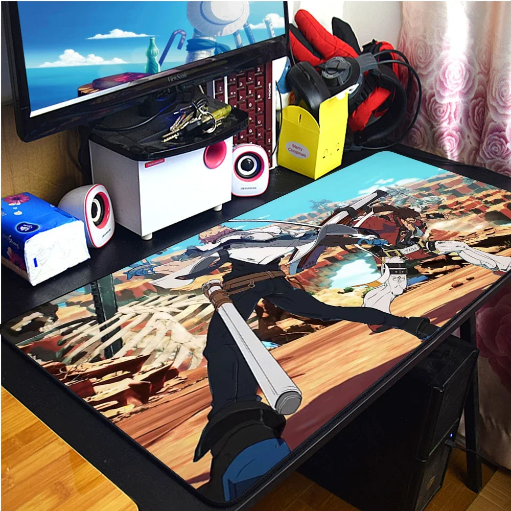 

Top Quality Guilty Gear Strive Keyboards Mat Rubber Anime Gaming mousepad Desk Mat Large Mouse Pad Keyboards Mat