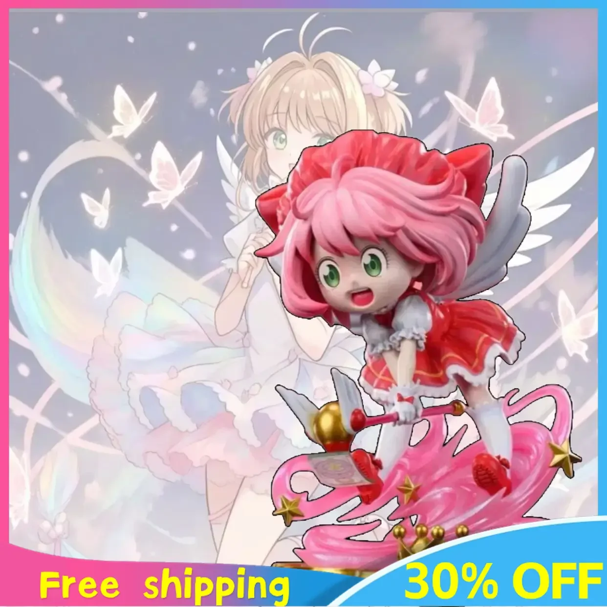 

14cm New SPY FAMILY Anime Figure Anya Forger Cosplay Magical Girl Peripheral PVC Model Statue Decoration Ornaments Gifts Toys