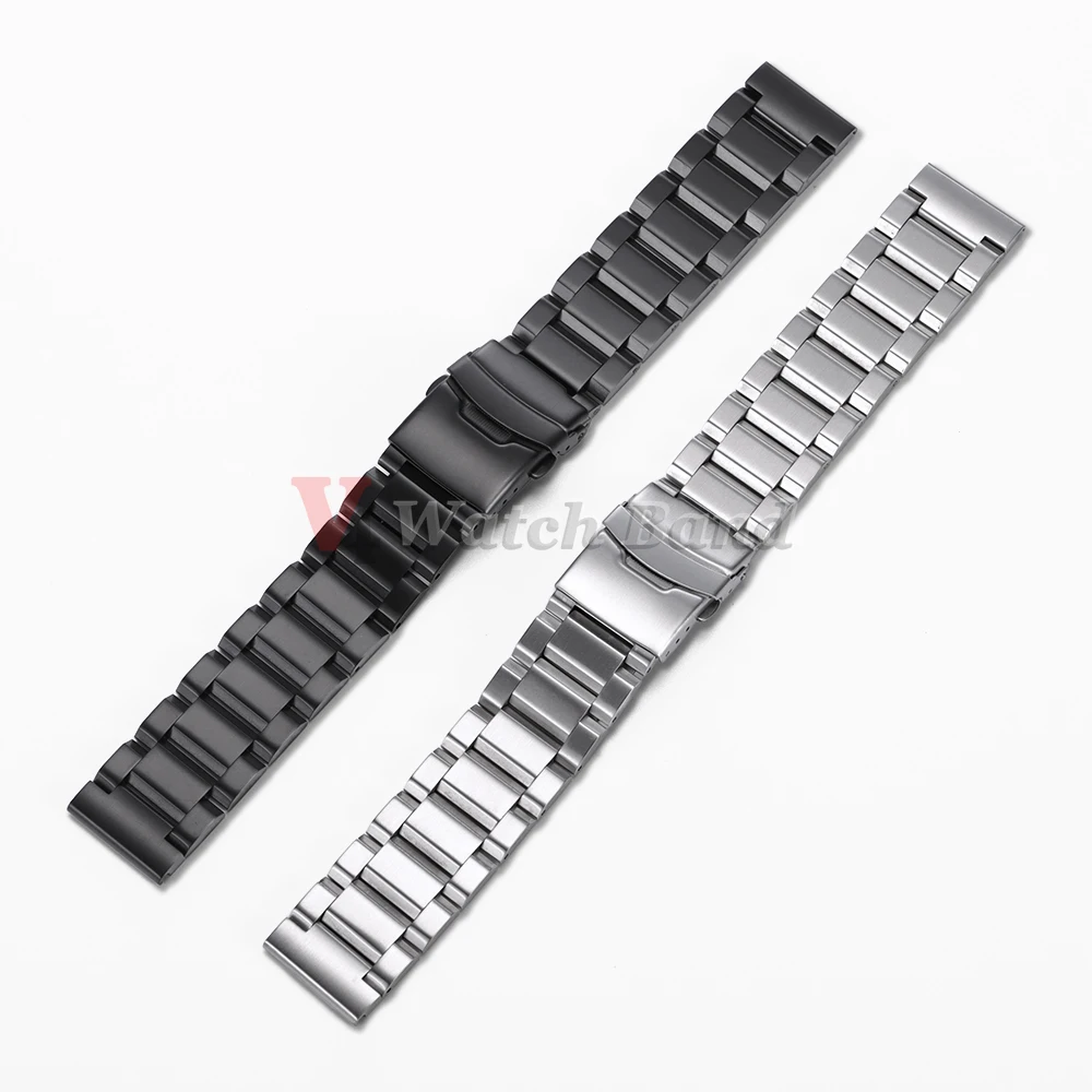 18mm 19mm 20mm 21mm 22mm 24mm 25mm Luxury Solid Stainless Steel Watch Band Universal Bracelet for Seiko Belt Watch Accessories