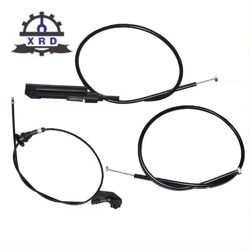 51238176595 51238190754 51238176596 new high quality 3Pcs Motor Bowdenkabel Hood Release Draad for-Bmw E39 525I 530I