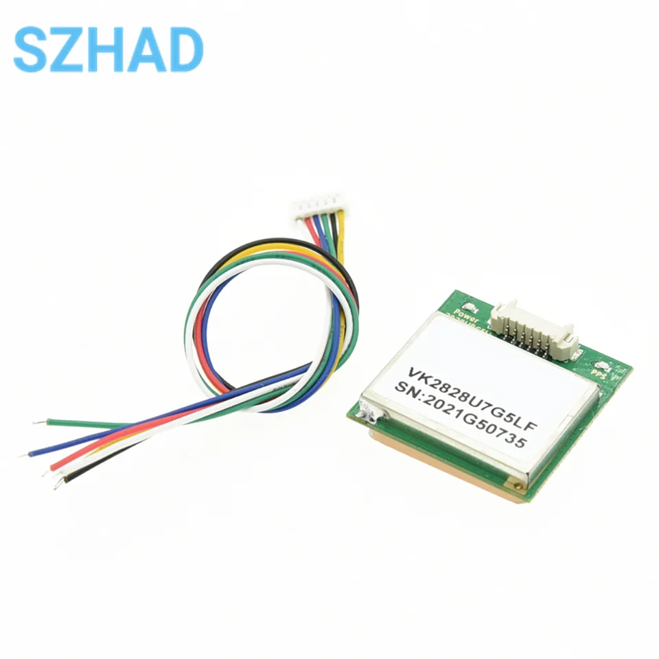 GPS Module VK2828U7G5LF TTL 1-10Hz with Antenna FLASH Flight Control GPS Model G-mouse UBX7020