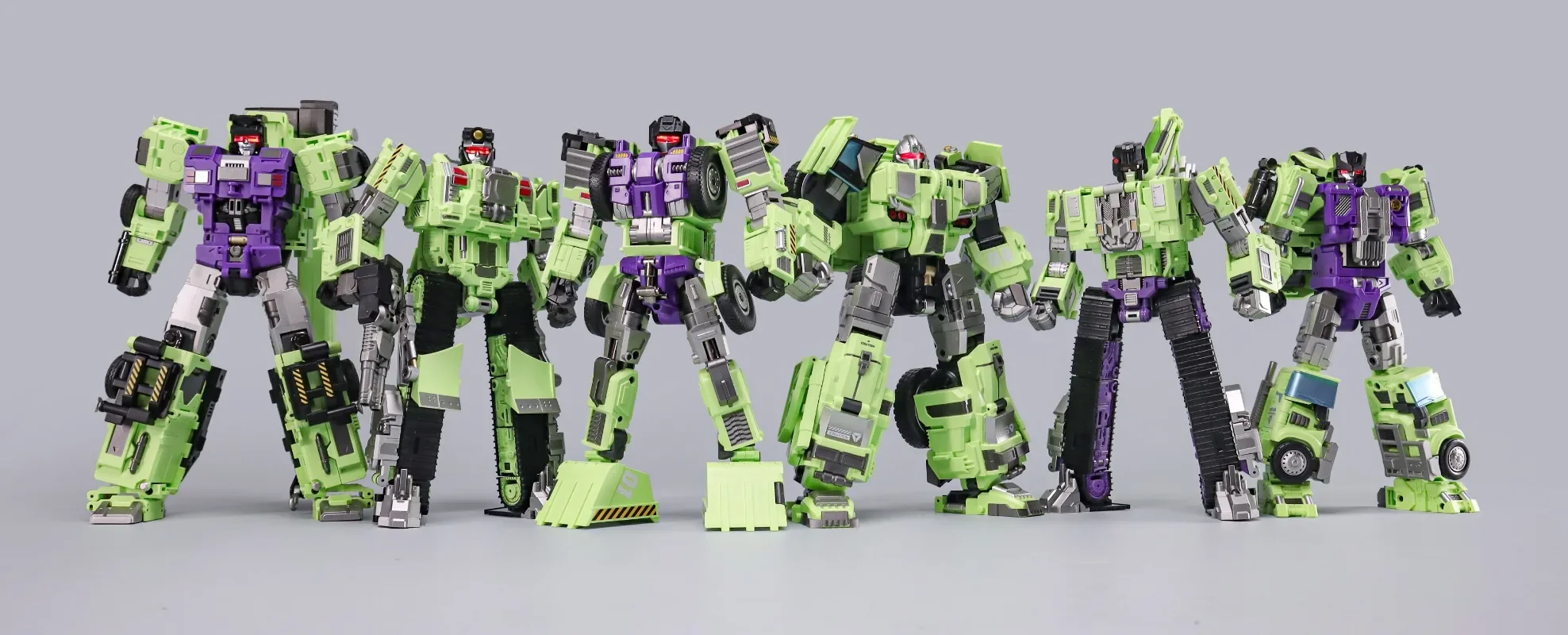 

In stock Transformed toys Mecha Invasion Devastator Combiner GLA-01 02 GLA-03 04 GLA-05 06 MP Scale Action Figures
