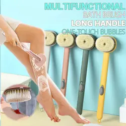 Long Handle Liquid Bath Brush Soft Hair Bath Brush Set Bath Brush Back Brush Back Cleaning Brush Good Product Bath Brush