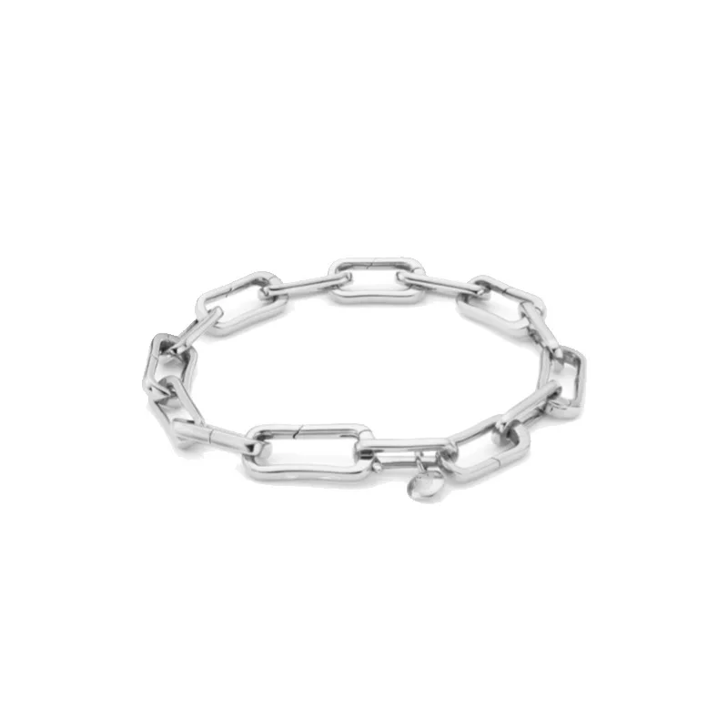 2022 Korean Wave Summer New JIMIN V JHOPE Same Bracelet Exaggerated Metal Oval Jewelry Simple Popular Accessories Gift