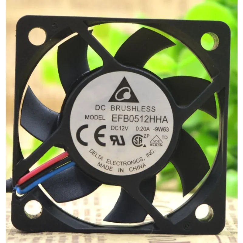Original Ball Fan For Delta EFB0512HHA 12V 0.2A server cooling fan 5010 5cm 50 * 50 * 10mm