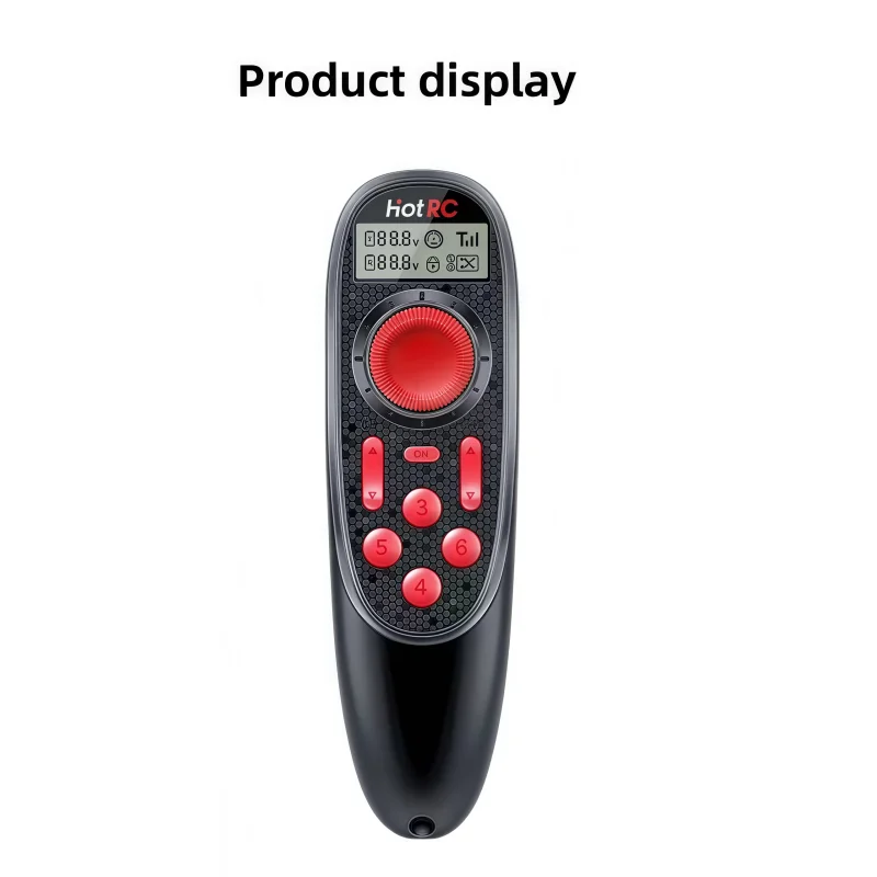 

The HOTRC DS600 six-channel ship model remote control is suitable for net pulling boats and fishing boats with fixed speed