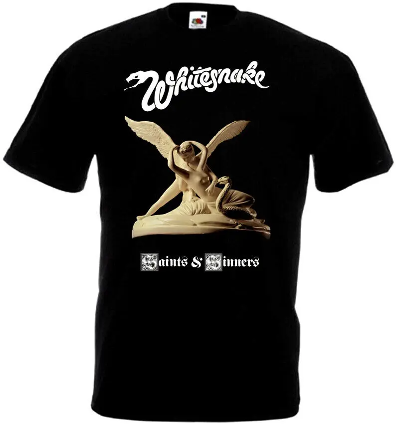 Whitesnake Saints & Sinners t-shirt black  band all sizes S-5XL