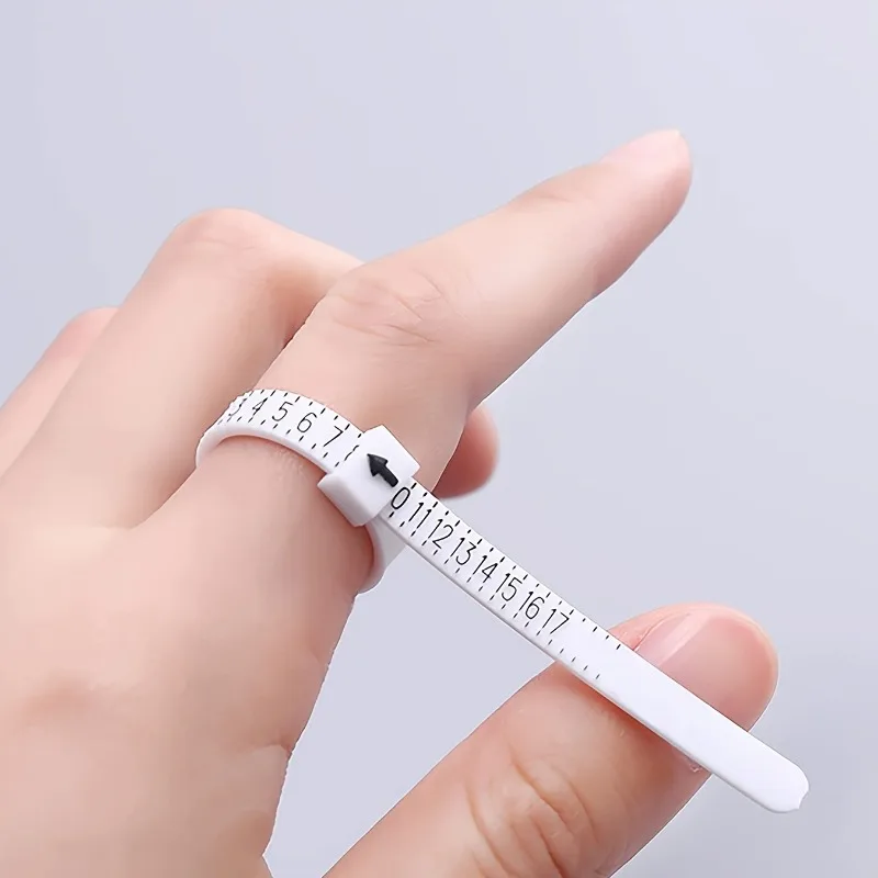 

10 Pcs Ring Size Measuring Instrument, Ring Size Measuring Tool, Finger Size Gauge, Reusable Finger Size Tape Measure