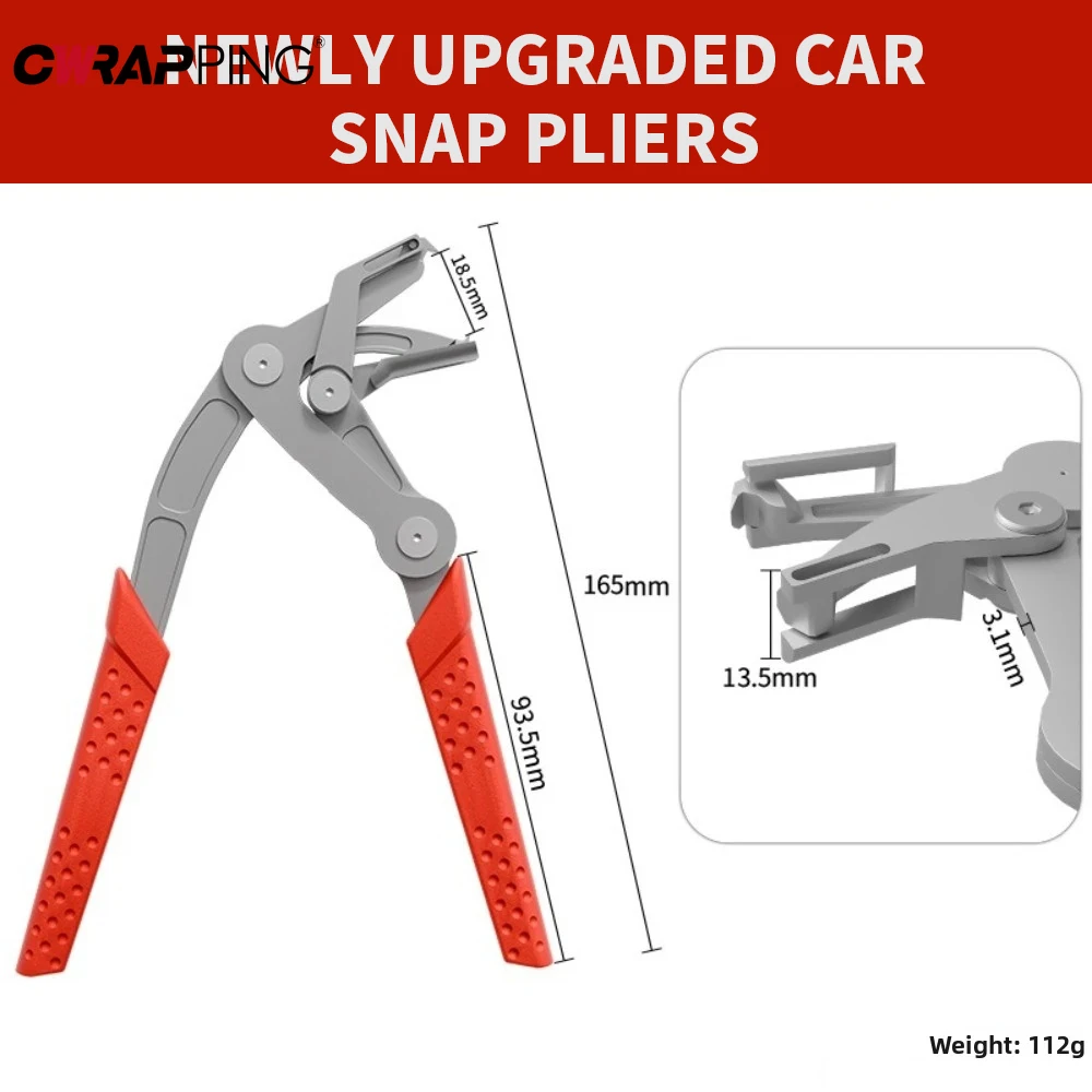 

Car Clip Removal Pliers Plastic Fastener Remover Tool Interior Door Panel Trim Bumper Repair Hand Tool Universal Car Accessories