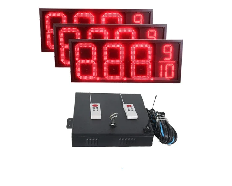 Neues Design Tankstellen LED Preis schild mit LED Hintergrund beleuchtung Brief Zeichen