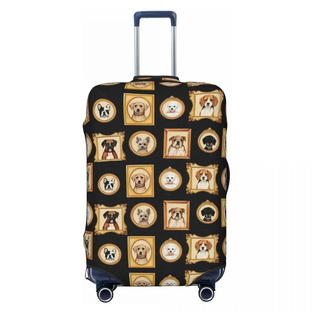 

Dog Paw Pattern Print Luggage Protective Dust Covers Elastic Waterproof 18-32inch Suitcase Cover Travel Accessories